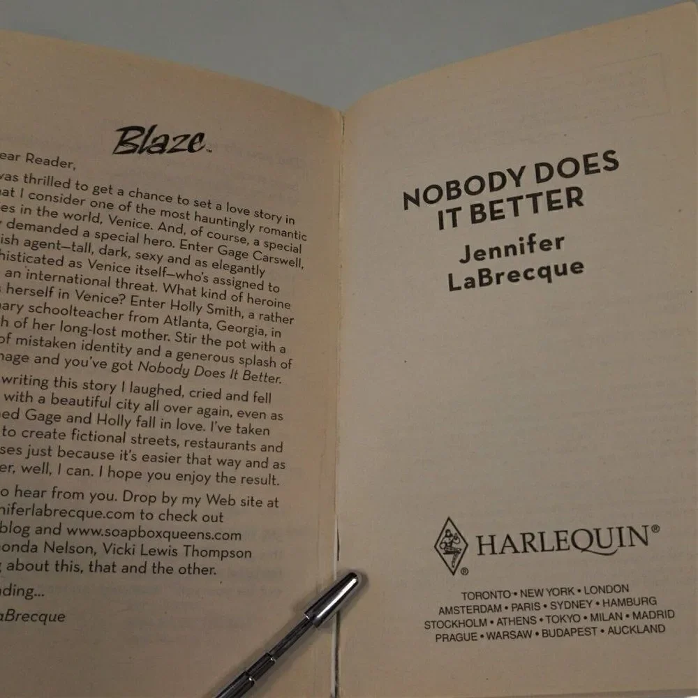 Nobody Does It Better By Jennifer LaBrecque Lust in Translation 2008 Harlequin